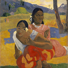 reproductie When will you marry van Paul Gauguin